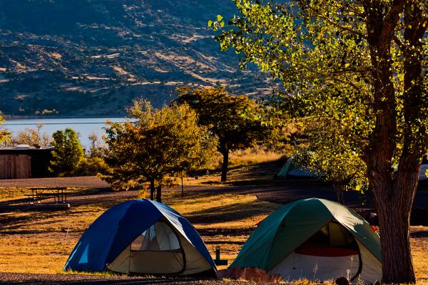 RV Tent Camping Lyman Lake State Park